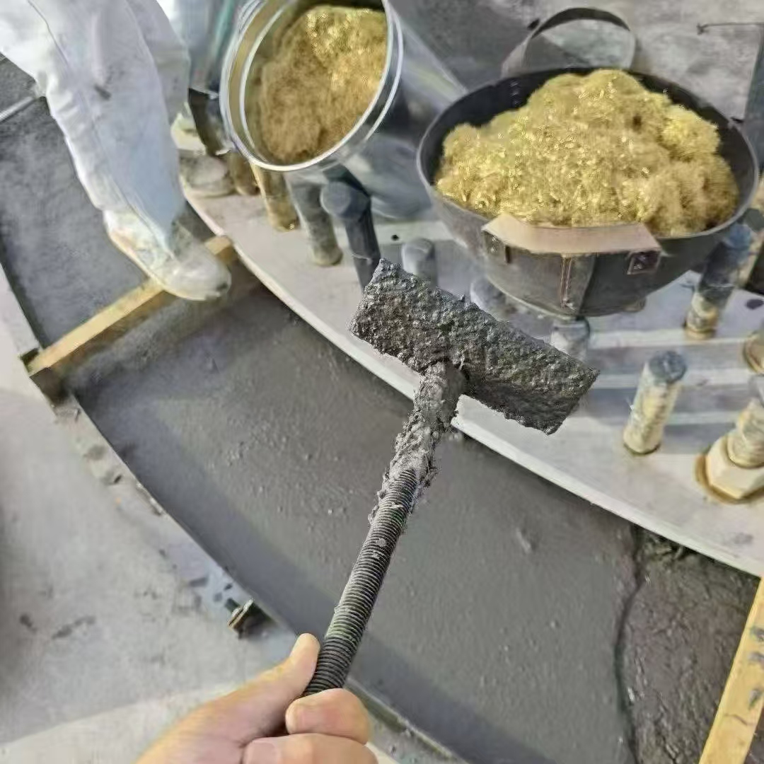 荆门C120钢纤维高强无收灌浆料 轧机压缩机汽轮机发电机锻压设备底座灌浆材料